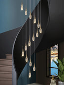 Axyaa Minimalist Chandelier for Modern Indoor Lighting in Living Room & Bedroom
