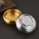Axyaa Double-layer Stainless Steel Scald-proof Soup Rice Bowls