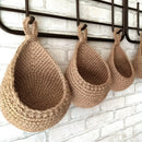 Axyaa Hanging Wall Basket Organizer for Kitchen Garden Storage
