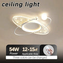 Axyaa Nordic LED Ceiling Light: Modern Minimalist Style for Bedroom and Study Room