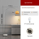 Axyaa Stainless Steel LED Floor Lamp for Modern Living, Dining, and Bedroom Decor