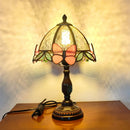 Axyaa Butterfly Glass Table Lamp: French Retro Style LED Decoration for Home and Dining Hall