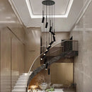 Axyaa Modern LED Pendant Chandelier for Living and Dining Room Decor