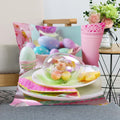 Axyaa Satin Fabric Easter Pillow Case Set for Wedding and Home Decor