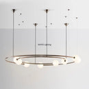 Axyaa Modern Ball Pendant Chandelier for Living Room, Dining Room, or Study Area