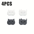 Axyaa Cat Toothbrush Head Covers - Set of 8