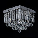 Axyaa Modern Crystal Square Chandelier for Dining Room, Hallway, Entrance