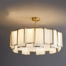 Axyaa Glass Pendant Chandelier for Home Villa Loft Lighting