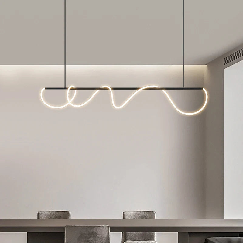 Axyaa Nordic Light Luxury Chandelier LED Light Bar