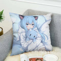 Axyaa Shizuku Anime Pillow Covers 45*45 Cushion Cover for Fall Decor