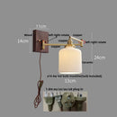 Axyaa Copper LED Wall Lights Modern Nordic Stair Light Fixtures