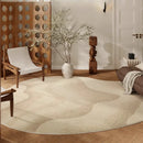 Axyaa Plush Modern Living Room Carpet - Soft, Fluffy, Washable, Thick, Stylish Bedroom Decor Rug