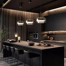 Axyaa Ring LED Pendant Light Chandelier for Living Room and Dining Room