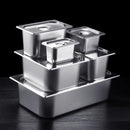Axya 304 Stainless Steel Gastronorm Pan Set with Lid