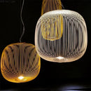 Axyaa Birdcage Pendant Light Nordic Island Chandelier Home Decor Lighting Fixture