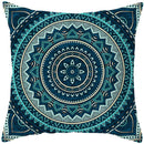 Axyaa Mandala Print Square Pillowcase for Home Decor and Sofa Cushions