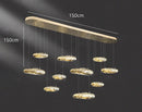 Axyaa Modern LED Chandelier Pendant Ceiling Lamp for Indoor Dining Room Lighting