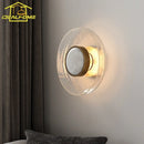 Axyaa Cracked Glass LED Wall Lamp Modern Minimalist Design for Home Decor