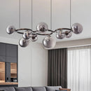 Axyaa LED Chandeliers: Modern Hanging Lights for Living Room and Dining Room
