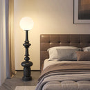 Axyaa Minimalist LED Floor Lamp - Remote Control Dimming Vertical Light