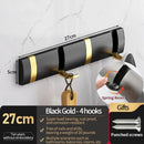 Axyaa Wall Hooks Towel Hanger Coat Holder Bathroom Kitchen Organizer