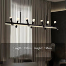 Axyaa Modern LED Chandelier Pendant Ceiling Light for Indoor Dining Room