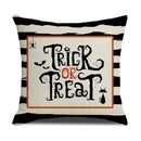 Axyaa Halloween Skull Head Pumpkin Pillow Covers for Horrible Holiday Home Decor
