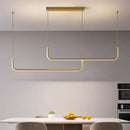 Axyaa Minimalist Pendant Light with Remote Control for Modern Home Decor