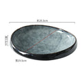 Axyaa Ceramic Dinner Dessert Soup Plates Set - Restaurant Special Tableware