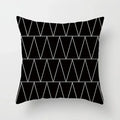 Axyaa Geometric Cushion Cover - Modern Home Living Room Sofa Pillow