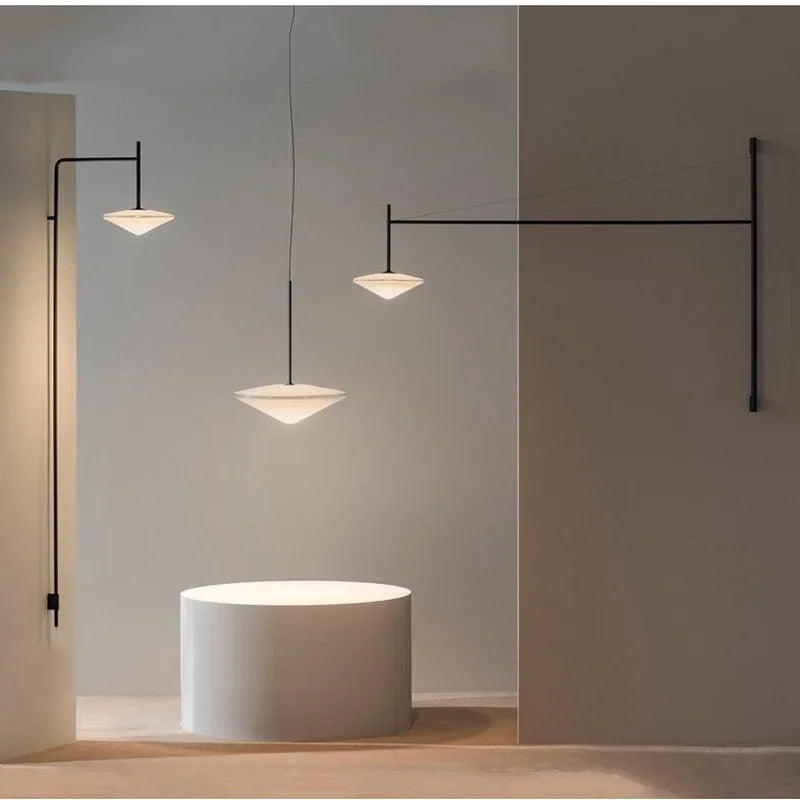 Axyaa Black Swim Arm Wall Light for Living Room & Bedroom