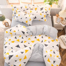 Axyaa Aloe Vera Cotton Four-piece Bedding Set