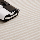 Cream Fluffy Modern Living Room Carpet by Axyaa - Soft Bedside Rug