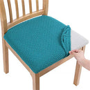 Axyaa Stretch Jacquard Dining Chair Covers: Durable Seat Slipcovers & Protector