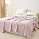 Axyaa Cool Silk Solid Color Summer Quilt - Comfortable & Breathable Single Bedding