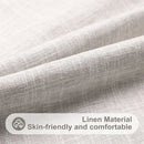 Axyaa Linen Chenille Pillow Case 50x50cm - Comfortable Decorative Cushion Cover
