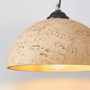 Axyaa Nordic Marble Mushroom Pendant Lamp for Kitchen Island, E27 Hanging Lights