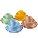 Axyaa Wheat Straw Cutlery Set - Unbreakable Eco-Friendly Dining Tableware