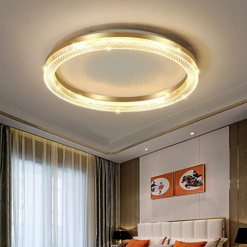 Axya Nordic Ceiling Light: Luxur Decor Indoor Chandelier for Bedroom, Living, Dining Room