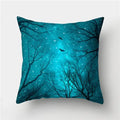 Axyaa Sky Landscape Print Polyester Pillowcase for Home Decor