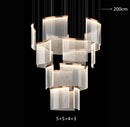 Axyaa Modern LED Chandelier for Indoor Dining Room Lighting