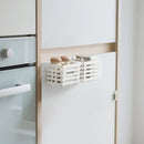 Axyaa Hanging Storage Basket: Practical Plastic Sink Drain Basket for Kitchen Organization