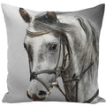 Animal Horse Printed Cushion Cover by Axyaa - Sofa Decor Pillowcase