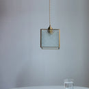 Axyaa Glass LED Pendant Lamp - Industrial Vintage Hanging Lights - Kitchen Dining Living Room