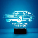 Axyaa Custom LED USB Night Light with Personalized Name | Acrylic Lamp for Boyfriend, Kids, Home Bedroom