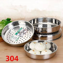Axya Stainless Steel Steamer Basket for Rice Cooker and Food Vegetable Steaming Tray