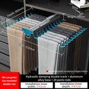 Axyaa Aluminum Alloy Pant Hangers: Adjustable, Multi-Functional, & Collapsible Clothes Rack