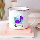 Personalized Dinosaur Coffee Cup for Kids by Axyaa - Custom Name, Birthday Party Favors