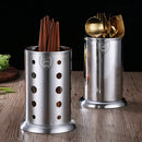 Stainless Steel Cutlery Storage Rack for Kitchen Organization by Axyaa