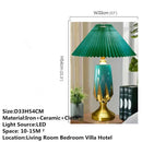 Axyaa Retro Table Lamp for Luxe Living Room, Hotel Bedroom LED Desk Light